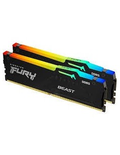 Memoria ram ddr5 16gb kingston fury beast rgb 6000mhz cl36