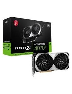 Tarjeta grafica msi geforce rtx 4070 ti 16g ventus 2x oc - 16gb gddr6x