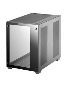 Caja pc mars gaming mcv3 - mini atx - cristal templado - negro