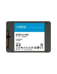 Disco duro interno solido ssd crucial bx500 500gb 2.5" 3d nand sata 6gb/s